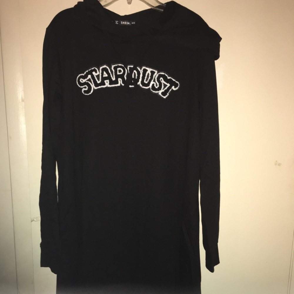 NWOT Hooded sweatshirt dress